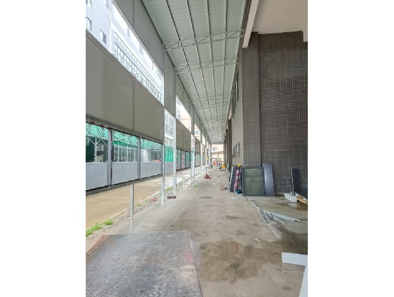 廣東嘉騰機器人加建鋼結(jié)構(gòu)倉庫