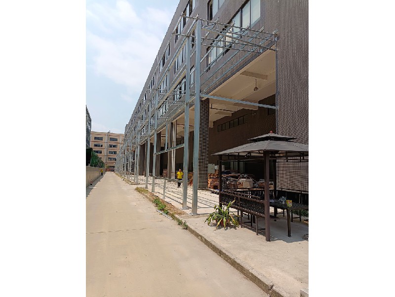 廣東嘉騰機器人加建鋼結(jié)構(gòu)倉庫