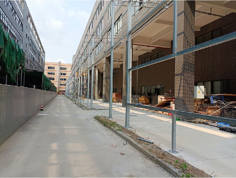 廣東嘉騰機器人加建鋼結(jié)構(gòu)倉庫